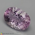 Natural Lavender quartz 32.61 Carats Lavender Concave 25x18 mm Loose Gemstone - Image 3