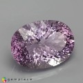Natural Lavender quartz 32.61 Carats Lavender Concave 25x18 mm Loose Gemstone - Image 6
