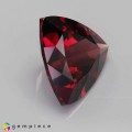 Natural Rhodolite garnet 4.55 Carats Purplish Red Trilliant  11x6 mm Loose Gemstone - Image 5