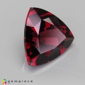 Natural Rhodolite garnet 4.55 Carats Purplish Red Trilliant  11x6 mm Loose Gemstone - Image 6
