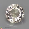 Natural Motebrasite 1.46 Carats Very Light Baby Yellow Round 7x4 mm Loose Gemstone - Image 7