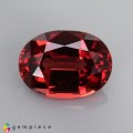Natural Spinel 0.98 Carats Red  Oval 7x5 mm Loose Gemstone - Image 1