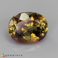 Natural Andalusite 3.31 Carats Multicolor Oval 10x8 mm Loose Gemstone - Image 1