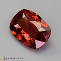 Natural Hessonite garnet 5.07 Carats Cinnamon Red Cushion 12x9 mm Loose Gemstone - Image 3