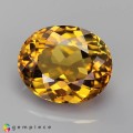 Natural Tourmaline 2.68 Carats Golden Yellow Oval 10x8 mm Loose Gemstone - Image 2