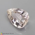 Natural Beryl 7.56 Carats Half White Pear Custom 14x10 mm Loose Gemstone - Image 3