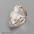 Natural Beryl 7.56 Carats Half White Pear Custom 14x10 mm Loose Gemstone - Image 5