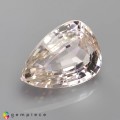 Natural Beryl 7.56 Carats Half White Pear Custom 14x10 mm Loose Gemstone - Image 6