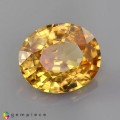 Natural Zircon 3.17 Carats Golden Yellow Oval 10x8 mm Loose Gemstone - Image 6