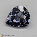 Natural Spinel 2.68 Carats Ash Blue Pear 10x9 mm Loose Gemstone - Image 1