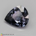 Natural Spinel 2.68 Carats Ash Blue Pear 10x9 mm Loose Gemstone - Image 3