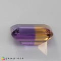 Natural Ametrine 27.96 Carats Purple to Yellow Emerald Cut 22x16 mm Loose Gemstone - Image 4