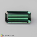 Natural Tourmaline 3.25 Carats Teal Green Emerald Cut 13x6 mm Loose Gemstone - Image 7