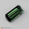 Natural Tourmaline 3.25 Carats Teal Green Emerald Cut 13x6 mm Loose Gemstone - Image 5