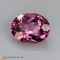 Natural Malaya garnet 1.09 Carats Sweet Purplish Pink Oval 7x5 mm Loose Gemstone - Image 3