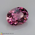 Natural Malaya garnet 1.09 Carats Sweet Purplish Pink Oval 7x5 mm Loose Gemstone - Image 1