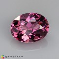 Natural Malaya garnet 1.09 Carats Sweet Purplish Pink Oval 7x5 mm Loose Gemstone - Image 7