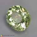 Natural Amblygonite 1.72 Carats Yellowish Green Oval 8x7 mm Loose Gemstone - Image 3