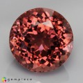 Natural Tourmaline 2.29 Carats Champagne Pink Round 8x6 mm Loose Gemstone - Image 2