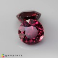 Natural Rhodolite garnet pair 4.70 Carats Purplish Pink Round 8x5 mm Loose Gemstone - Image 6