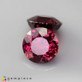 Natural Rhodolite garnet pair 4.70 Carats Purplish Pink Round 8x5 mm Loose Gemstone - Image 7