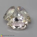 Natural Beryl 16.96 Carats White Pear 15x10 mm Loose Gemstone - Image 4
