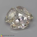 Natural Beryl 16.96 Carats White Pear 15x10 mm Loose Gemstone - Image 7
