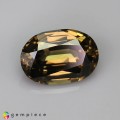Natural Zircon 1.90 Carats Honey Greenish Yellow Oval 8x6 mm Loose Gemstone - Image 1