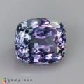 Natural Tanzanite 1.78 Carats Blue Green Cushion 7x6 mm Loose Gemstone - Image 1