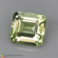 Natural Amblygonite 1.18 Carats Yellowish Green Octagon 6x4 mm Loose Gemstone - Image 2