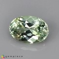 Natural Montebrasite 1.49 Carats Baby Green Oval 8x6 mm Loose Gemstone - Image 2