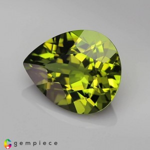 peridot  4.48cts - 12x10mm