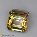 Natural Tourmaline 7.37 Carats Honey Yellow Emerald Cut 10x8 mm Loose Gemstone - Image 2