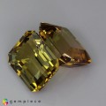 Natural Tourmaline 7.37 Carats Honey Yellow Emerald Cut 10x8 mm Loose Gemstone - Image 3