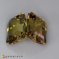 Natural Tourmaline 7.37 Carats Honey Yellow Emerald Cut 10x8 mm Loose Gemstone - Image 4