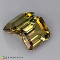Natural Tourmaline 7.37 Carats Honey Yellow Emerald Cut 10x8 mm Loose Gemstone - Image 5