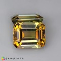 Natural Tourmaline 7.37 Carats Honey Yellow Emerald Cut 10x8 mm Loose Gemstone - Image 7