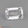 Natural Montebrasite 2.17 Carats White Emerald Cut 10x6 mm Loose Gemstone - Image 7