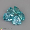 Natural Apatite 5 Carats Paraiba Blue Green Mixed Mixed Lot Loose Gemstone - Image 3