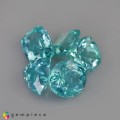 Natural Apatite 5 Carats Paraiba Blue Green Mixed Mixed Lot Loose Gemstone - Image 4