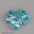 Natural Apatite 5 Carats Paraiba Blue Green Mixed Mixed Lot Loose Gemstone - Image 5