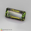 Natural Tourmaline 2.27 Carats Honey Green Emerald 11x5 mm Loose Gemstone - Image 2