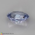 Natural Spinel 4.03 Carats Light Silver Blue Oval 10x9 mm Loose Gemstone - Image 5