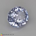 Natural Spinel 4.03 Carats Light Silver Blue Oval 10x9 mm Loose Gemstone - Image 6