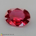 Natural Spinel 0.62 Carats Crimson Red Oval 7x5 mm Loose Gemstone - Image 2
