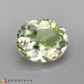 Natural Amblygonite 1.56 Carats Light Green Yellow Oval 8x7 mm Loose Gemstone - Image 6