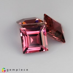 tourmaline set  4.71cts - 7x4mm