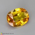 Natural Sapphire 2.58 Carats Golden Yellow Oval 10x7 mm Loose Gemstone - Image 7