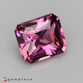 Natural Malaya garnet 1.05 Carats Vivid Purplish Pink Emerald Cut 6x5 mm Loose Gemstone - Image 6