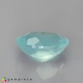 Natural Peru opal 1.74 Carats Paraiba Blue Green Oval 9x8 mm Loose Gemstone - Image 4